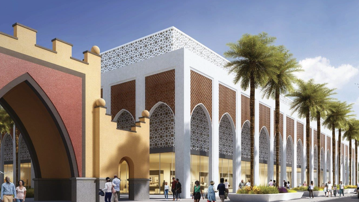 A rendering for the potential Florida Museum of Black History, provided by Ten North Group that illustrates what the museum could look like in Opa-locka.