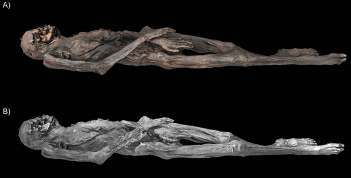 The mummies were preserved in the permafrost surrounding their icy tombs.