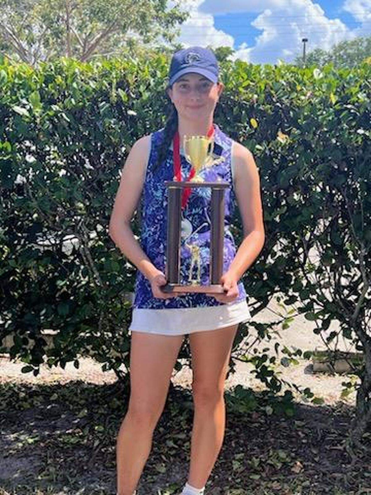 Palmer Trinity’s Remi Bacardi won the Youth Fair girls’ golf Invitational individual championship after shooting a 4-under 66 at Country Club of Miami on Wednesday.