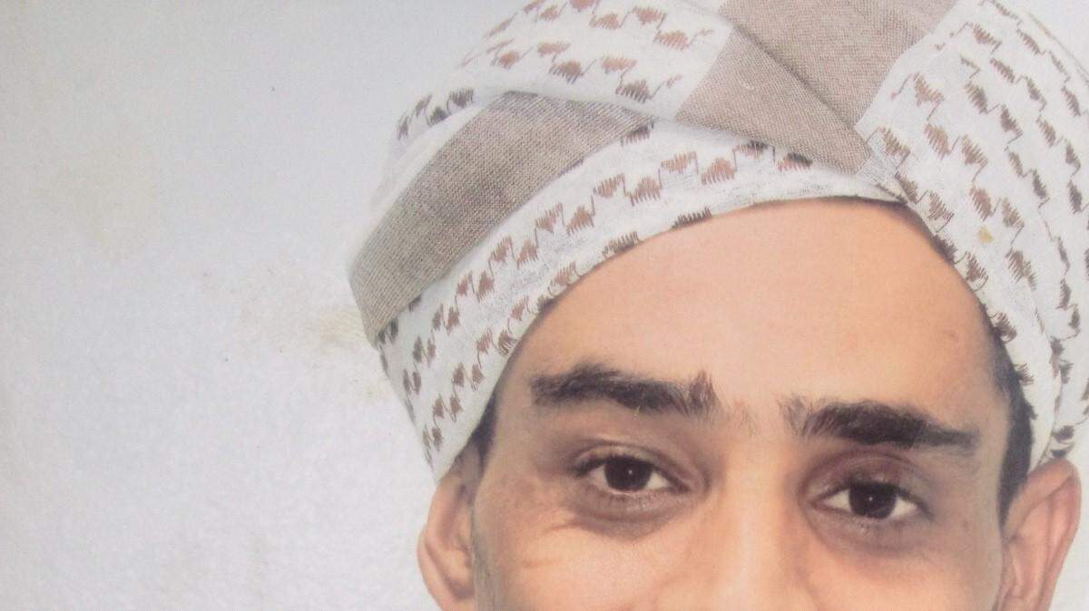 The now dead Guantanamo detainee Adnan Latif sent his family this authorized International Red Cross photo of himself posing in a turban, according to Latif's lawyer David Remes. Its date is not known. Remes obtained the photo earlier this year in a trip to Latif's native Yemen.
