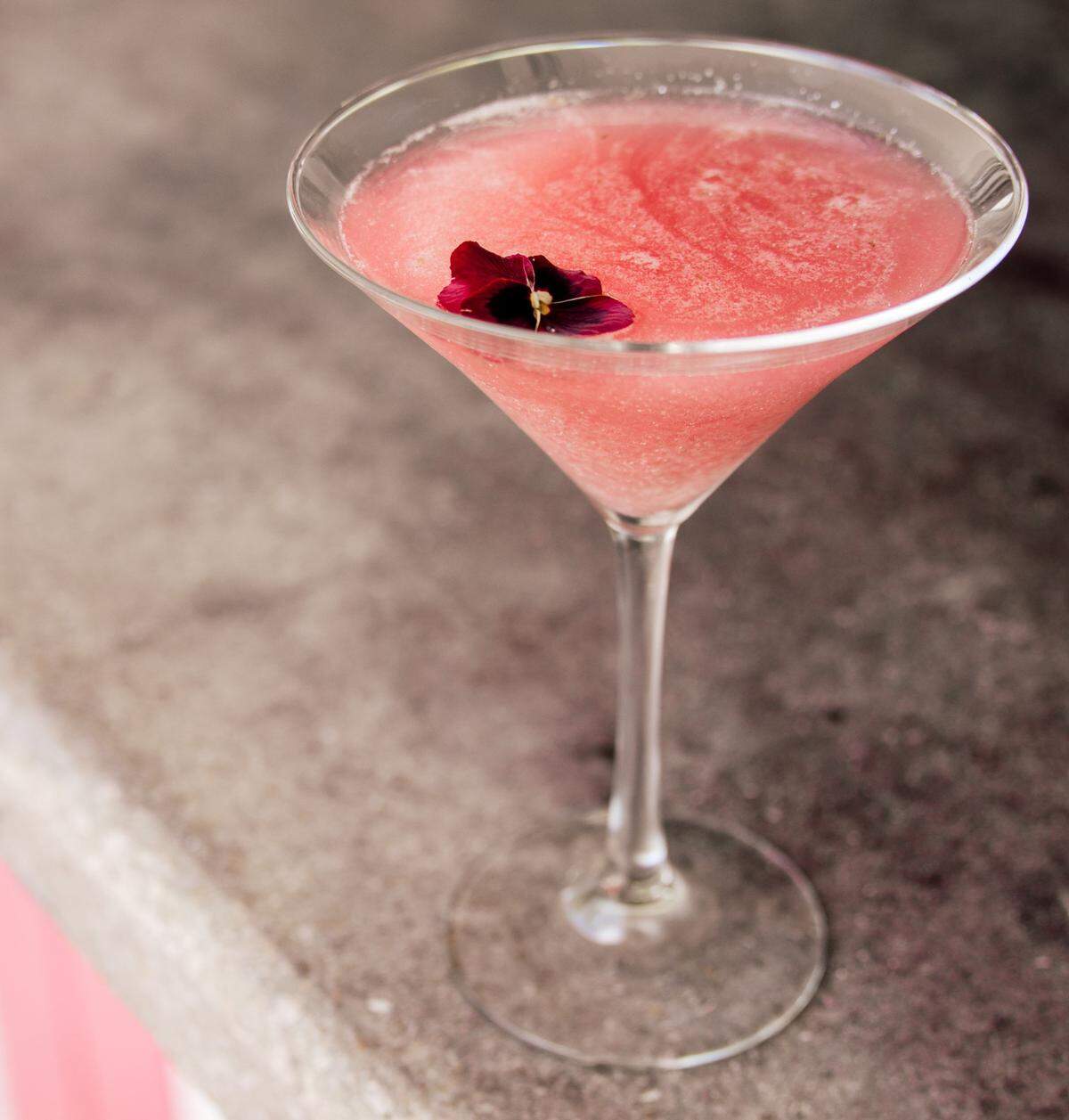 2 Korean Girls now have a signature cocktail: The Last Imoogi, a bright pink dragon fruit-infused Bacardi rum cocktail.