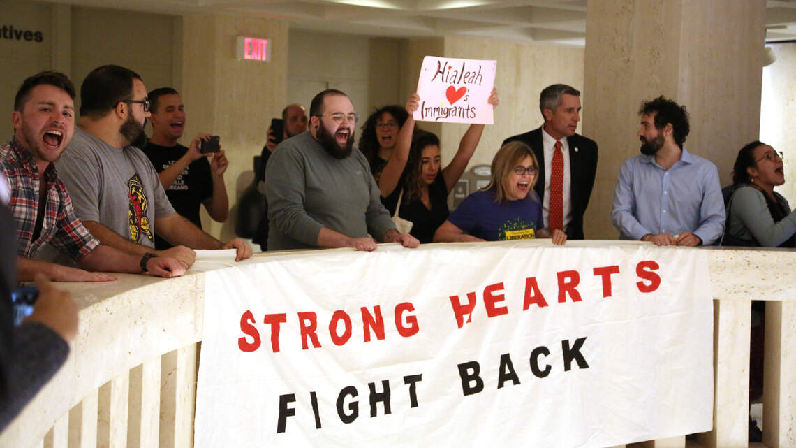 ‘Everybody is under attack.’ Protesters disrupt Legislature over ‘civil justice.’