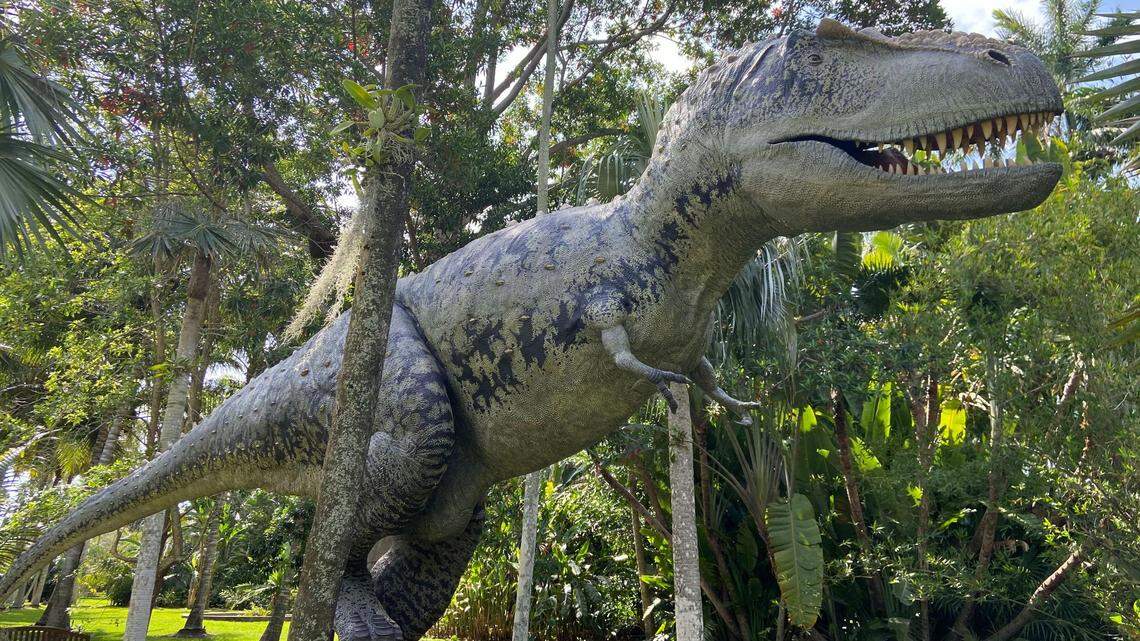 Learn about the T Rex at Fairchild Tropical Garden’s new exhibit (and be happy he’s not around today).
