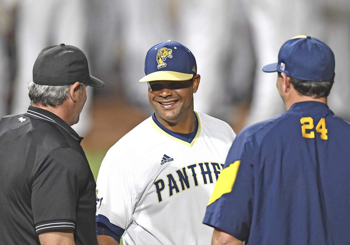After FIU lost to South Dakota State 4-3 in Port Charlotte on Saturday, coach Mervyl Melendez flew to Arizona, where his son — Kansas City Royals catching prospect — M.J. Melendez — made his debut in a major-league spring training game Sunday.