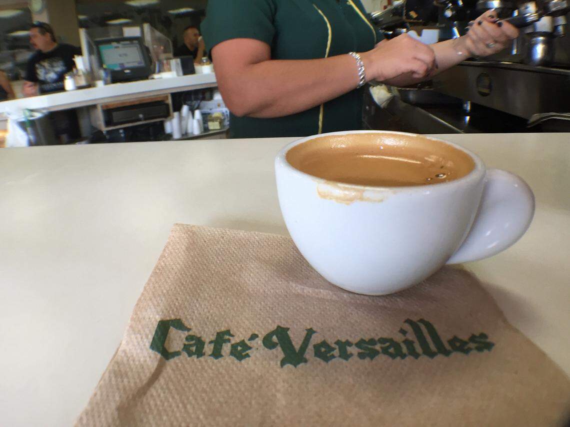 Restaurant Versailles Cafecito in MIami.