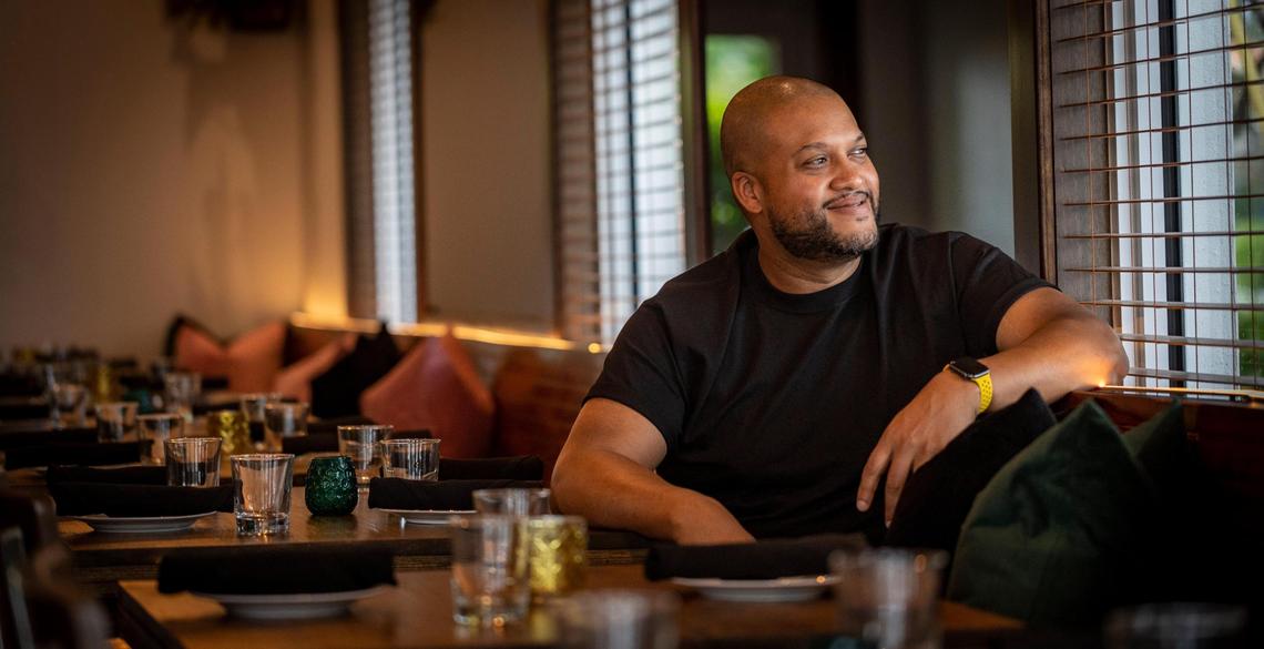 “If Fort Lauderdale grows like this, we’ll grow with it,” says Chef Timon Balloo, formerly of Sugarcane and Balloo in Miami, at his Fort Lauderdale restaurant The Katherine.