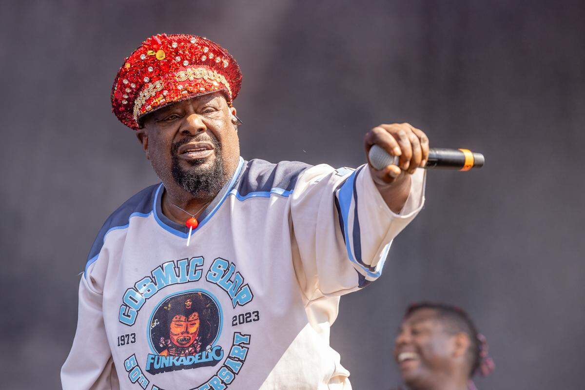 George Clinton of Parliament-Funkadelic.