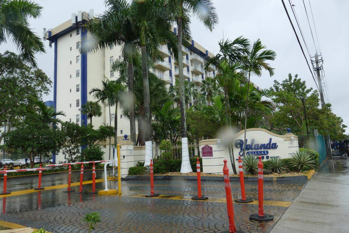 A man shot and killed his ex and her daughter at Yolanda Villas Condo. 801 NW 47th Ave., around 9 a.m. Wednesday, Dec. 13, 2023.