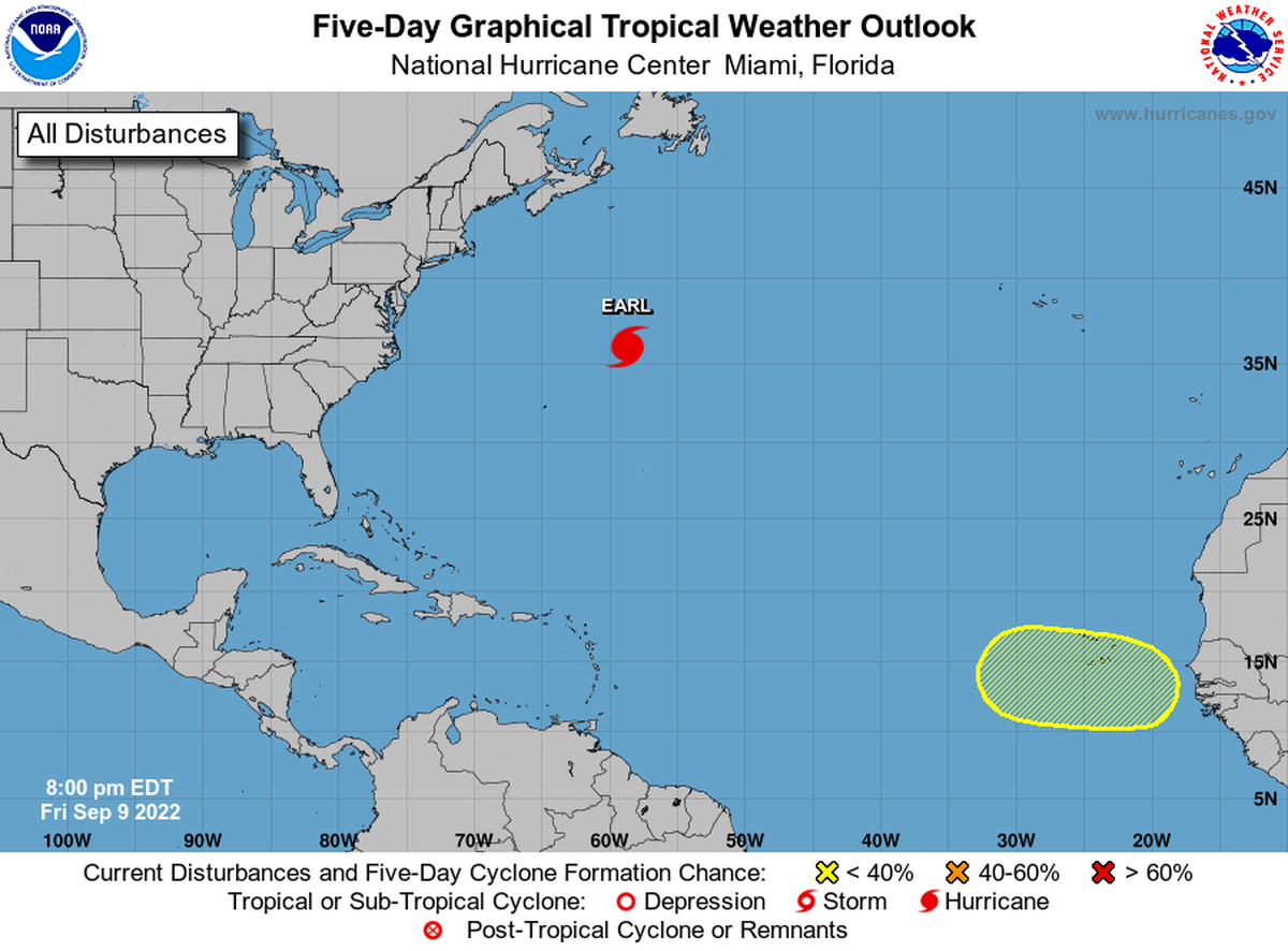 Forecasters are watching two systems.