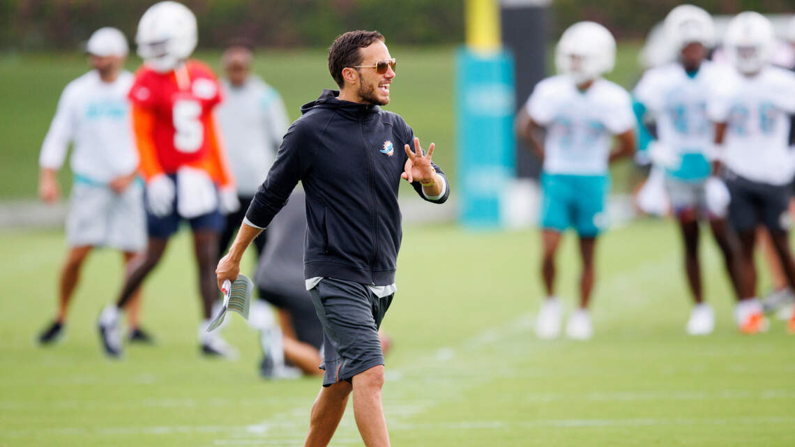 Informe del campamento de práctica de los Dolphins: Quién se destacó, qué pasó en el Día 1