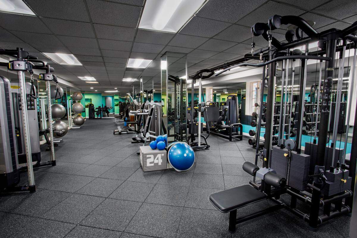The 10,000-square-foot fitness center at the Biltmore Hotel has already been touched by the hotel's ongoing renovations with new TechnoGym equipment installed.