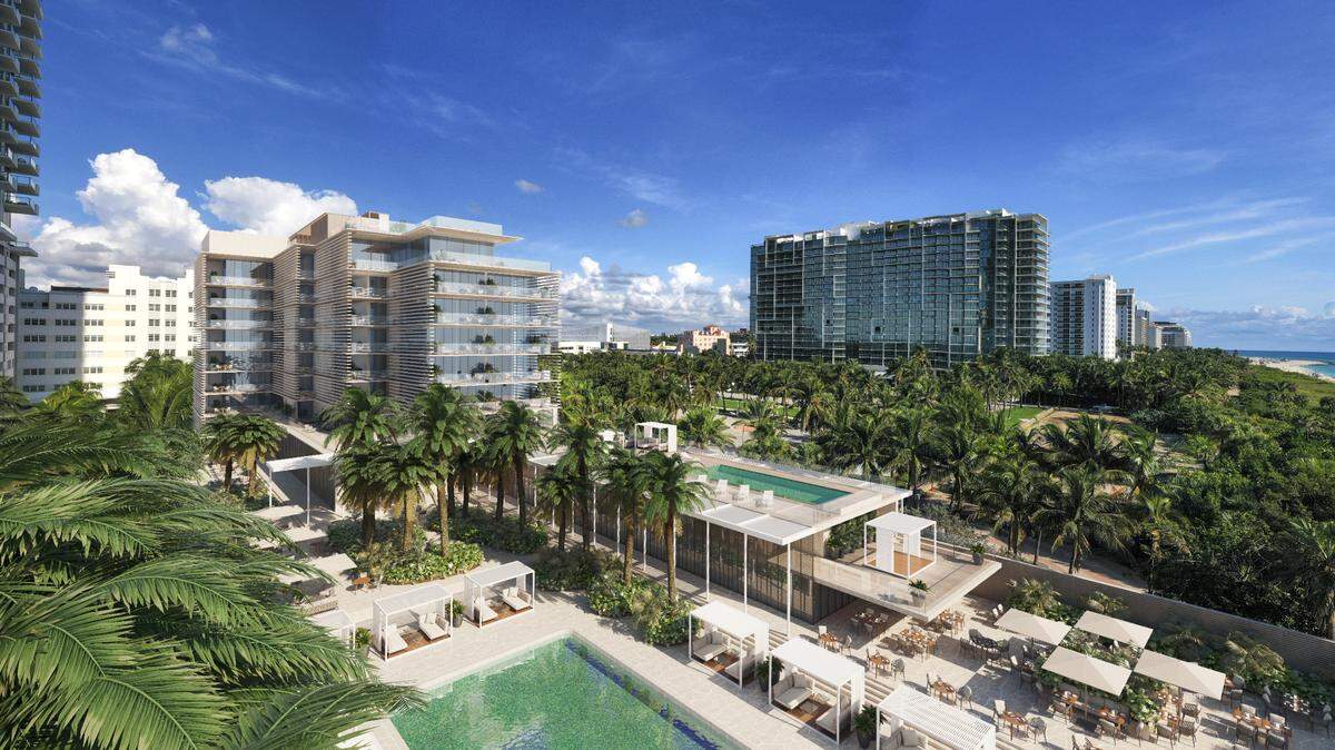 Bulgari Hotels & Resorts plans to open its first U.S. hotel in Miami Beach in 2024.