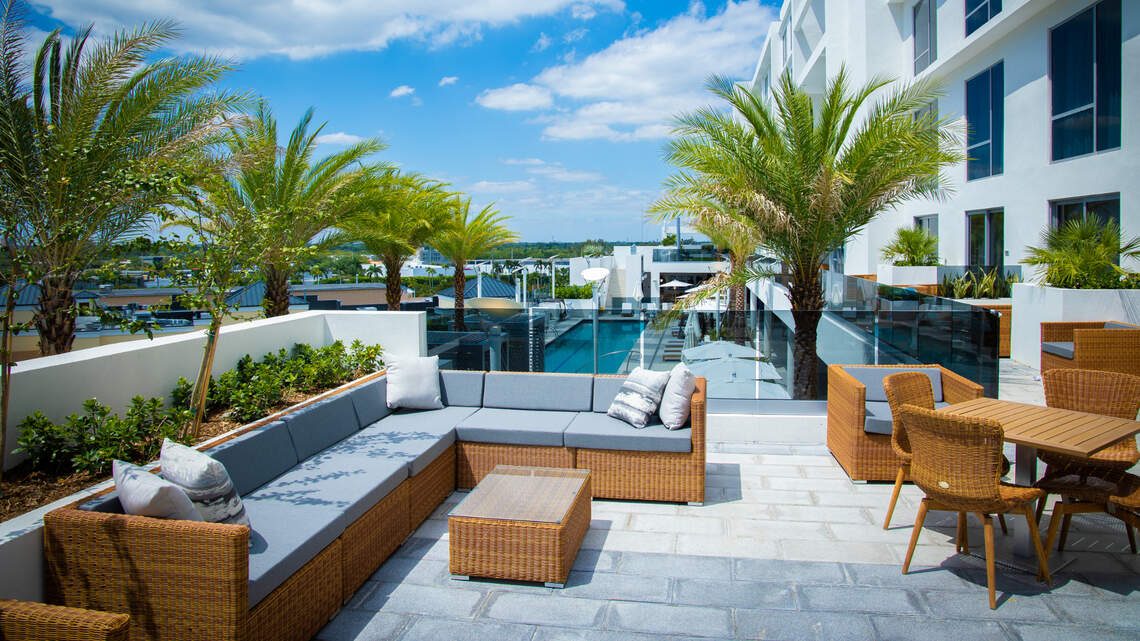 Move over, Miami Beach: This new Aventura luxury hotel has a rooftop pool, too