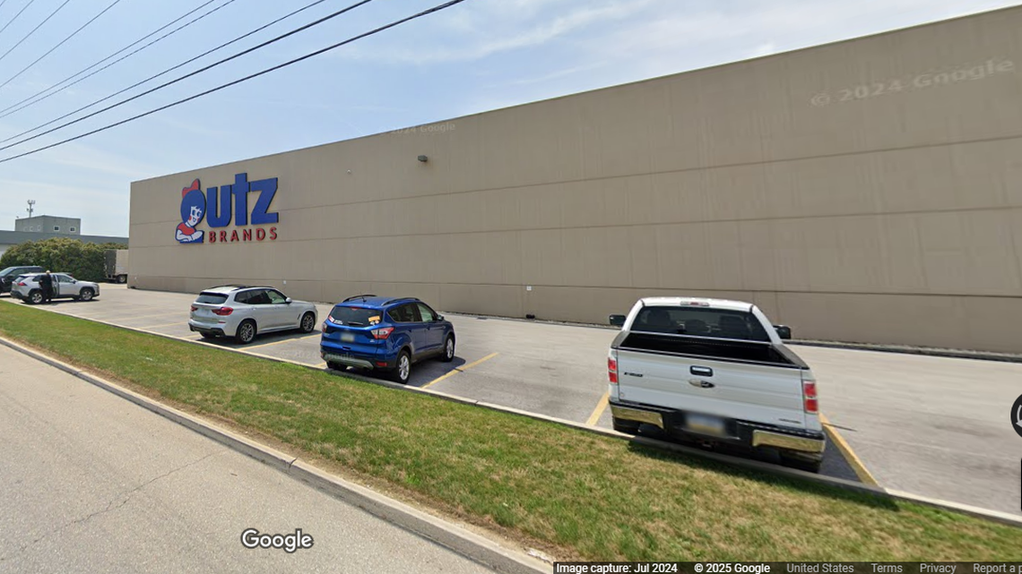 A man accidentally fell through a skylight onto a loading dock and died, Pennsylvania police said.