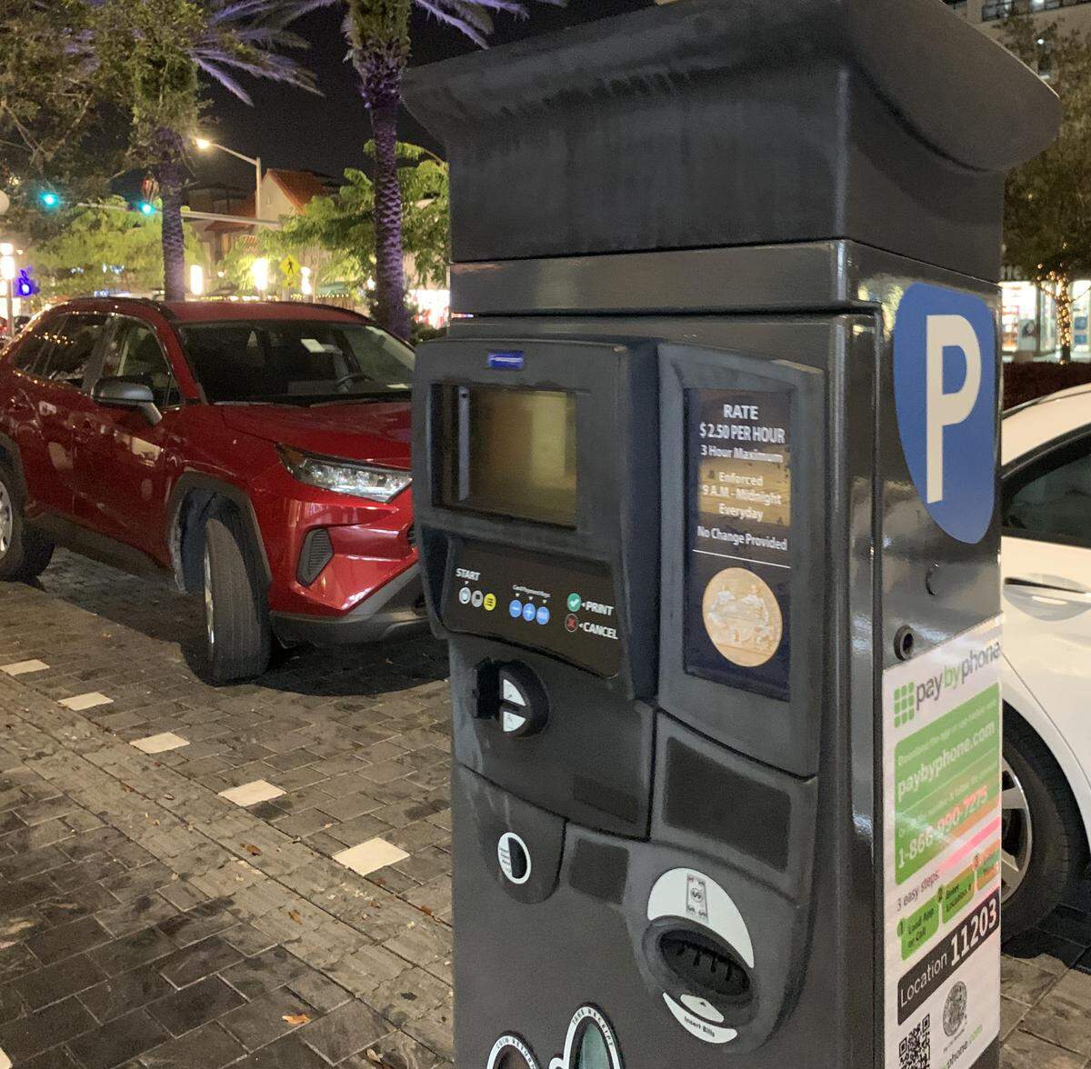 Coral Gables, Miami and Miami Beach are giving visitors who pay for meter parking an additional hour of parking for free this month.&nbsp;