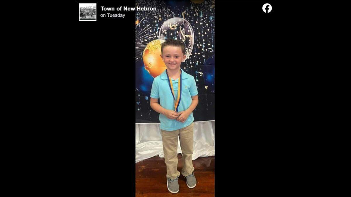 Cruz Lewis, 7, was killed in an ATV accident in New Hebron, Mississippi, town officials said.