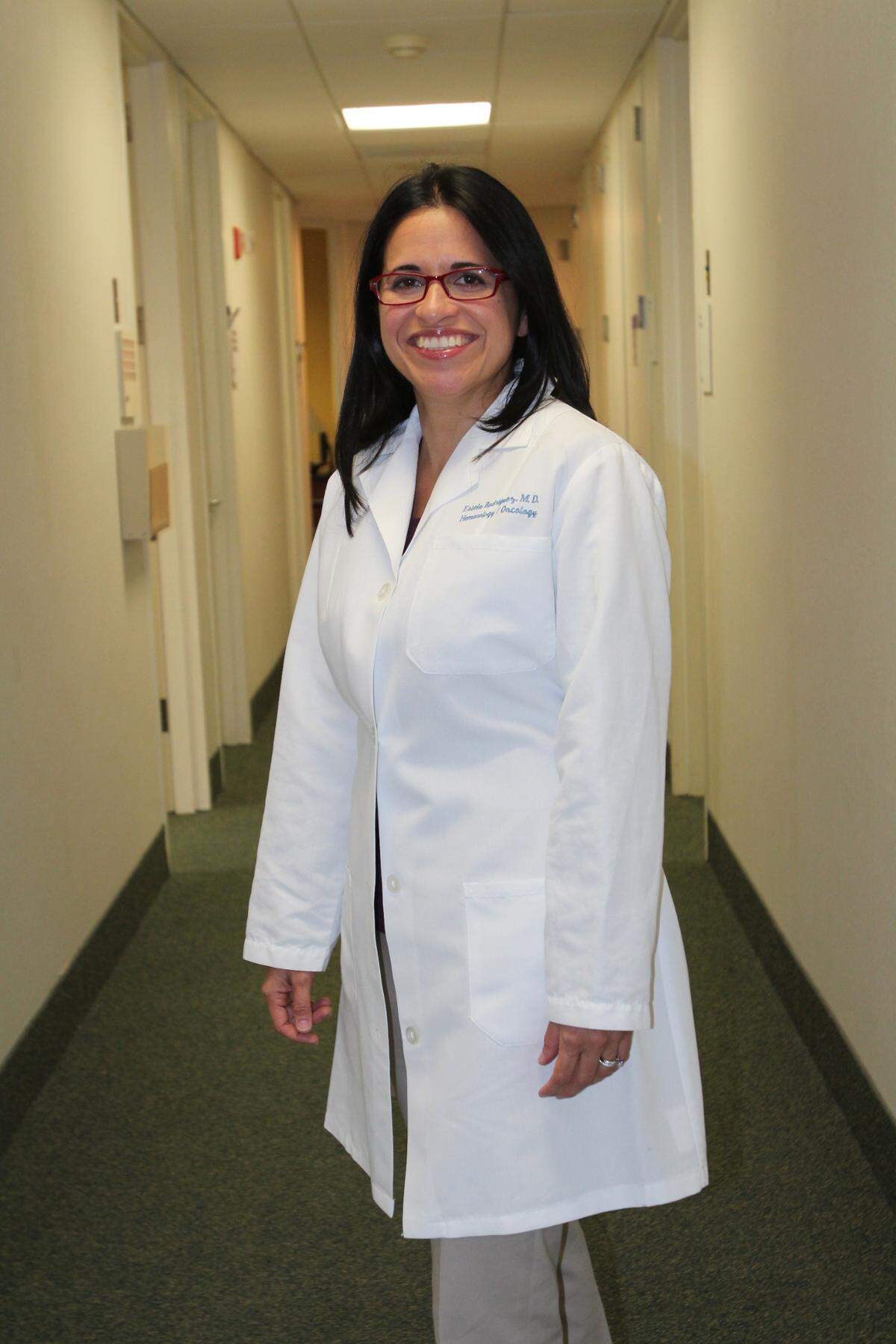 Dr. Estelamari Rodriguez, hematologist at Sylvester Comprehensive Cancer Center