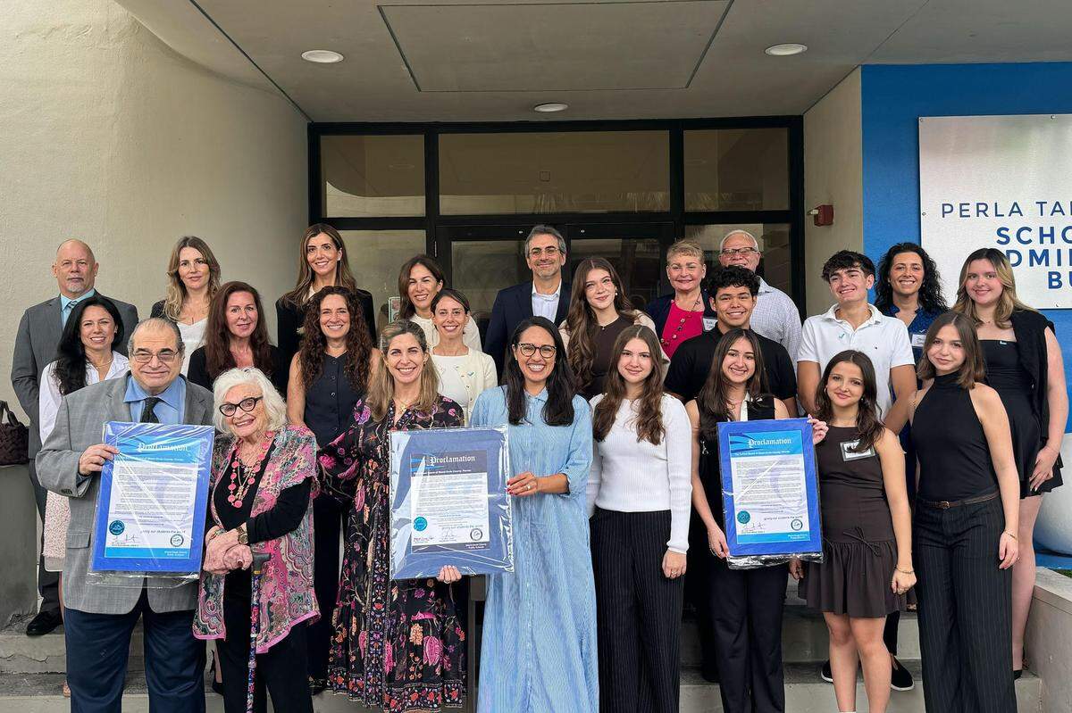 The Holocaust Impact Theater program was honored by Miami-Dade County Schools.