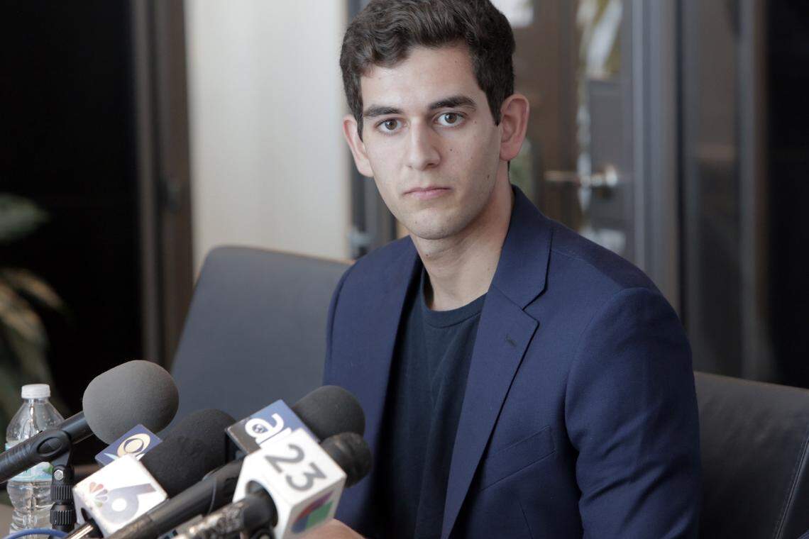 Richard Humble was in Alexa Duran's car when the bridge crushed her but spared him. He says he has been too shaken to sleep since her death.