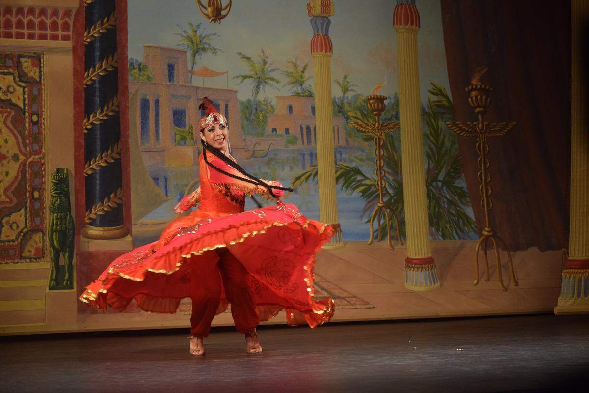 Argentinian dancer Montserrat Saar performs June 9 at Scottish Rite Temple in Miami.