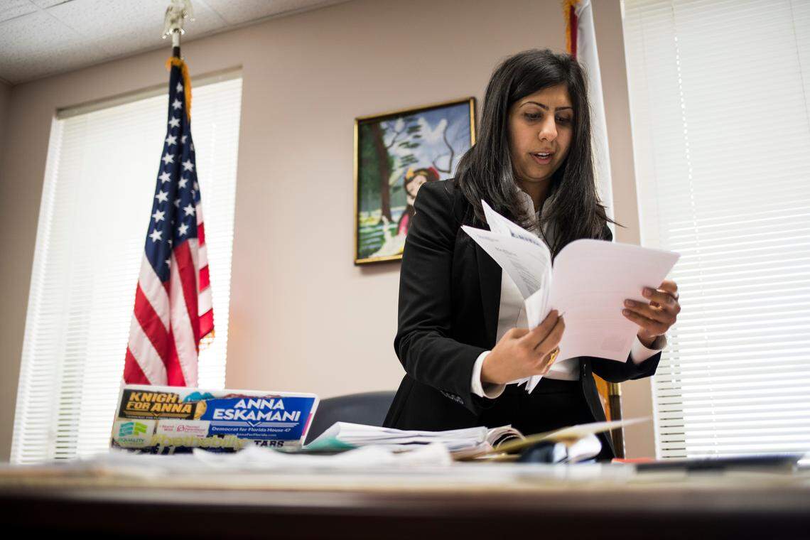 Florida Rep. Anna Eskamani, a Democrat from Orlando.