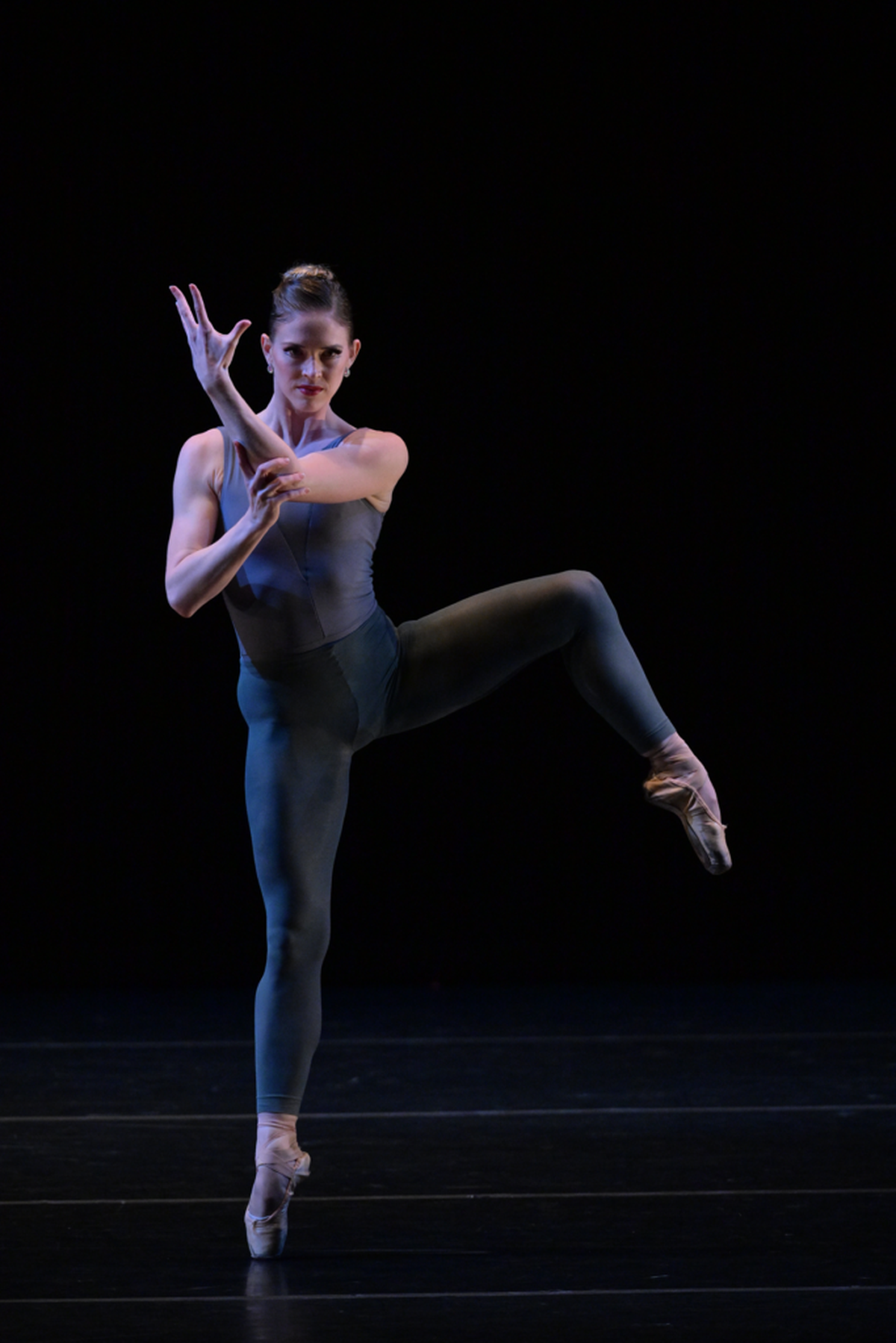 Chloe Freytag in “In Between” by Alysa Pires , which will be performed as part of Dimensions Dance Theatre’s “Summer Dances” at the Moss Center on Saturday, July 12.