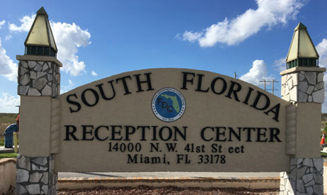 The South Florida Reception Center is a men’s prison in Doral.