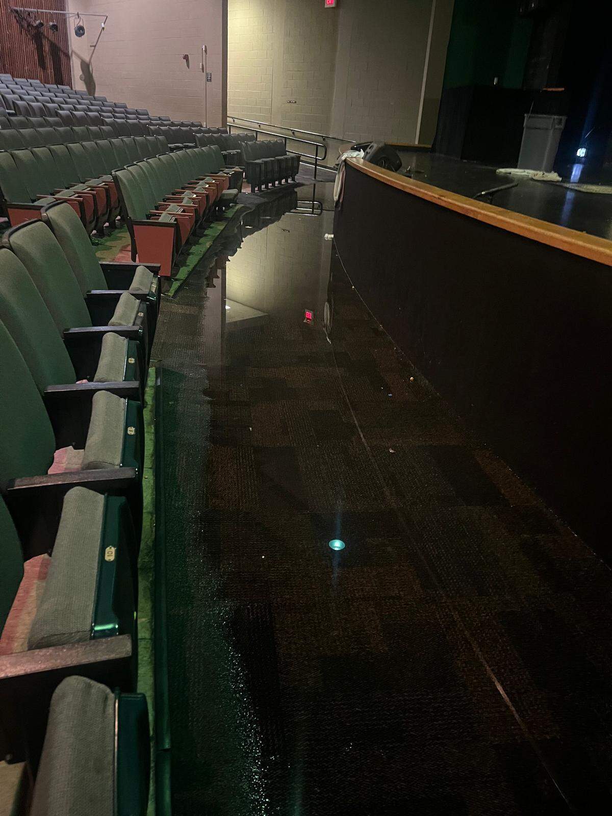Damage left behind at Parkway Middle School in Fort Lauderdale following historical rainfall on the week of April 12, 2023.