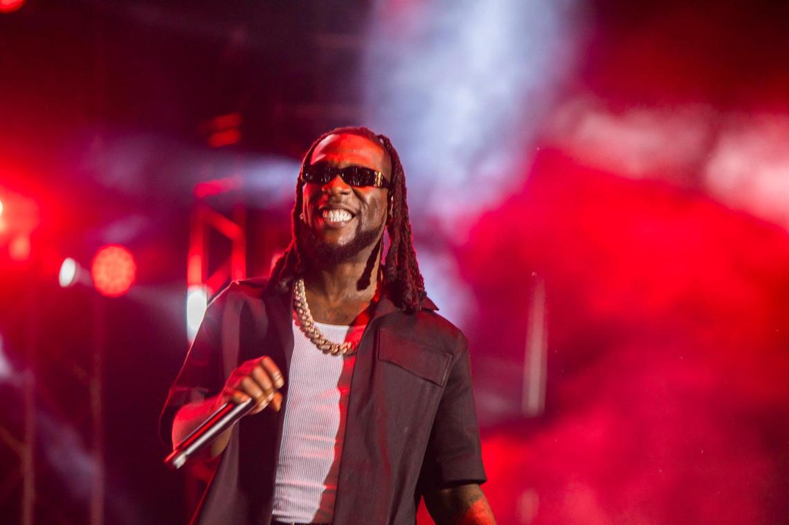 Burna Boy show at the Tipsy Festival, Bayfront Park, on October 8th., 2022.