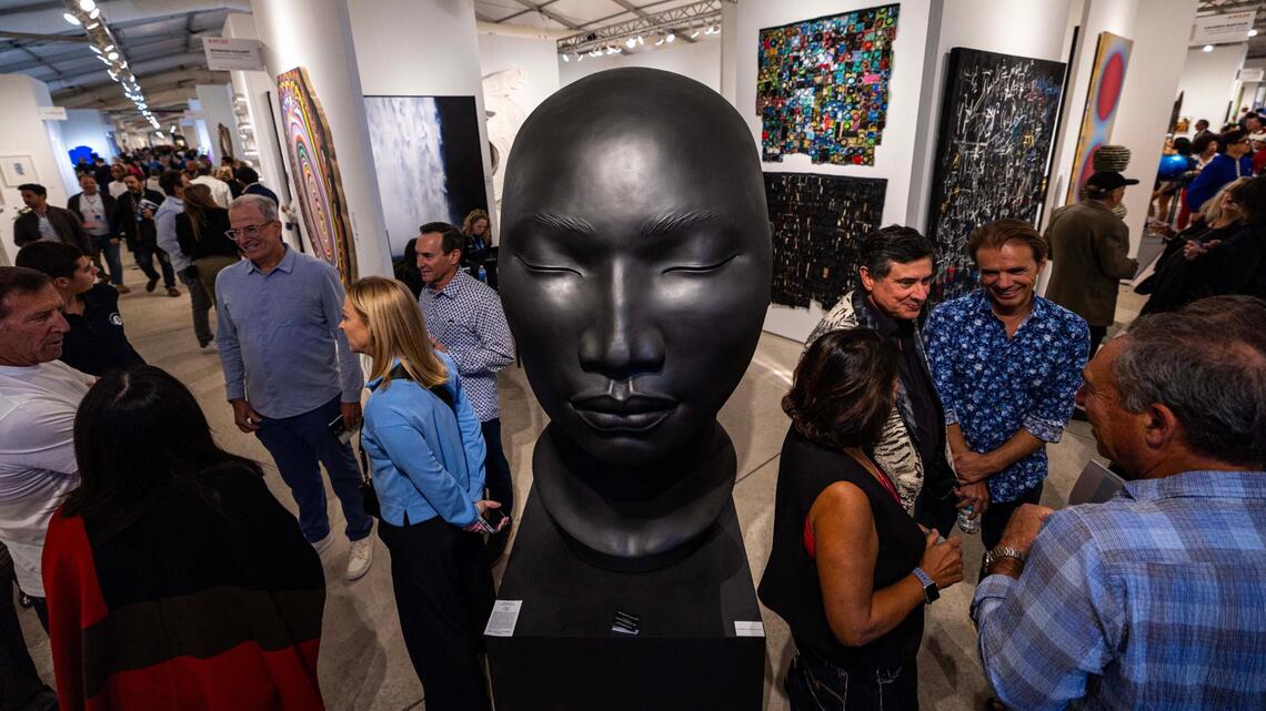 ‘We’ve had a good rush at the door’: Here is what we saw at Art Miami’s opening day