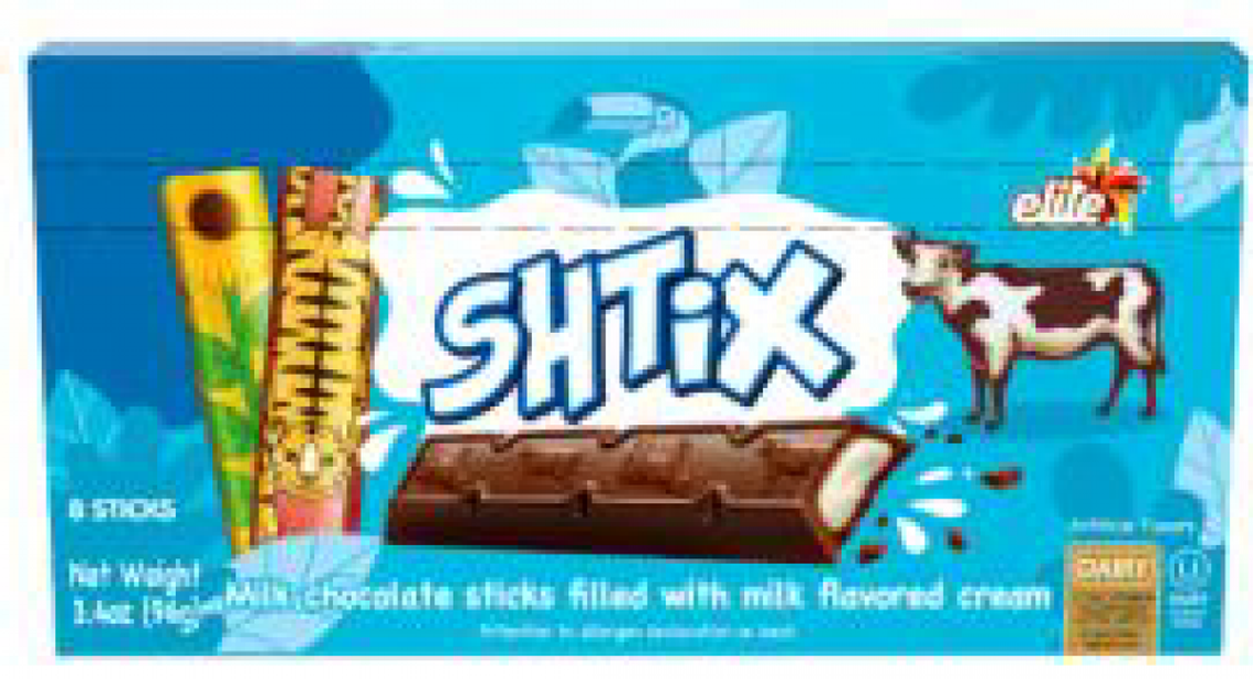 Shtix with milk cream