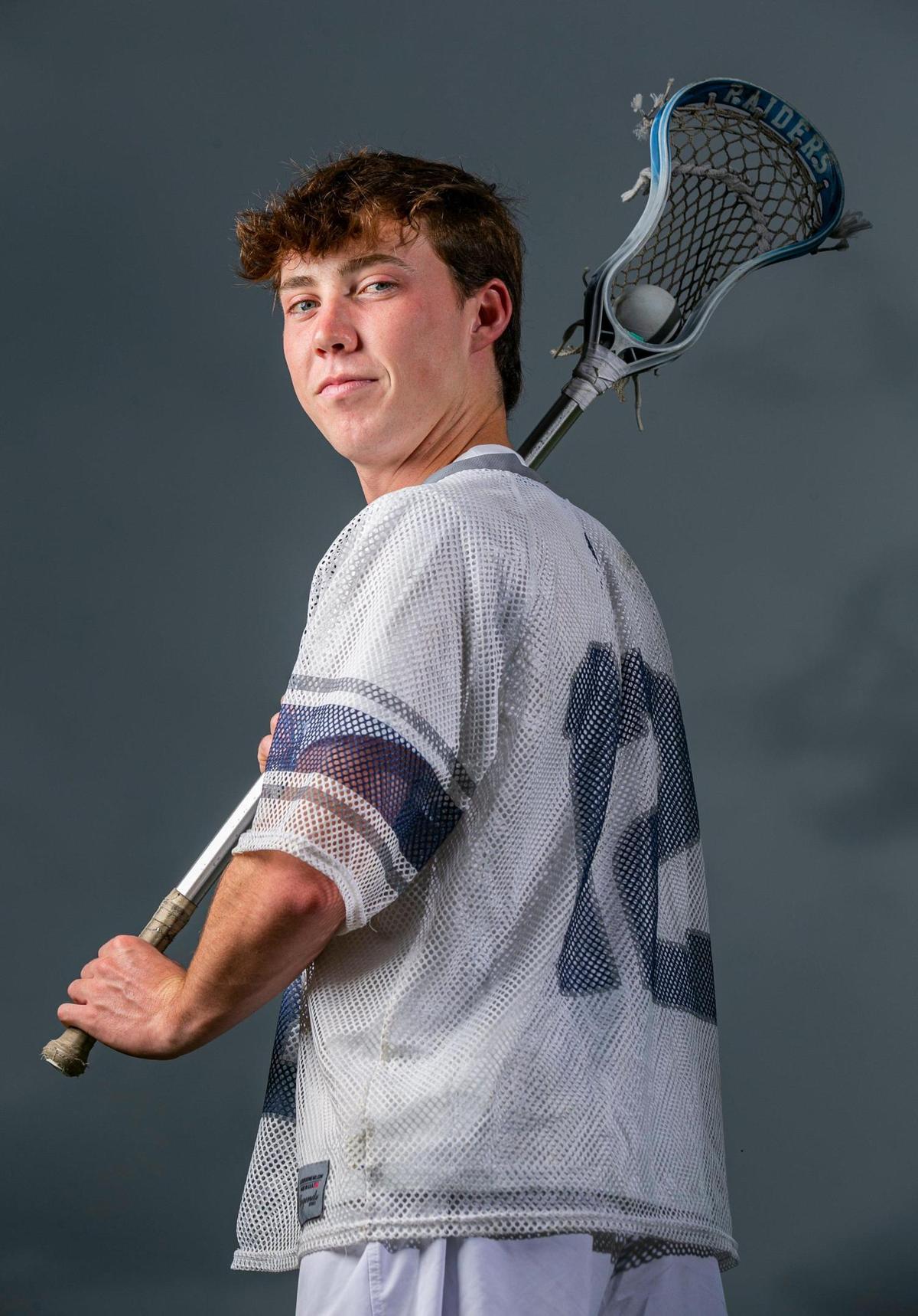 Dade Lacrosse Player of the Year Ryan Noyes, from Gulliver Prep, is photographed at A.D. Barnes Park in Miami, Florida on Tuesday, May 3, 2022.