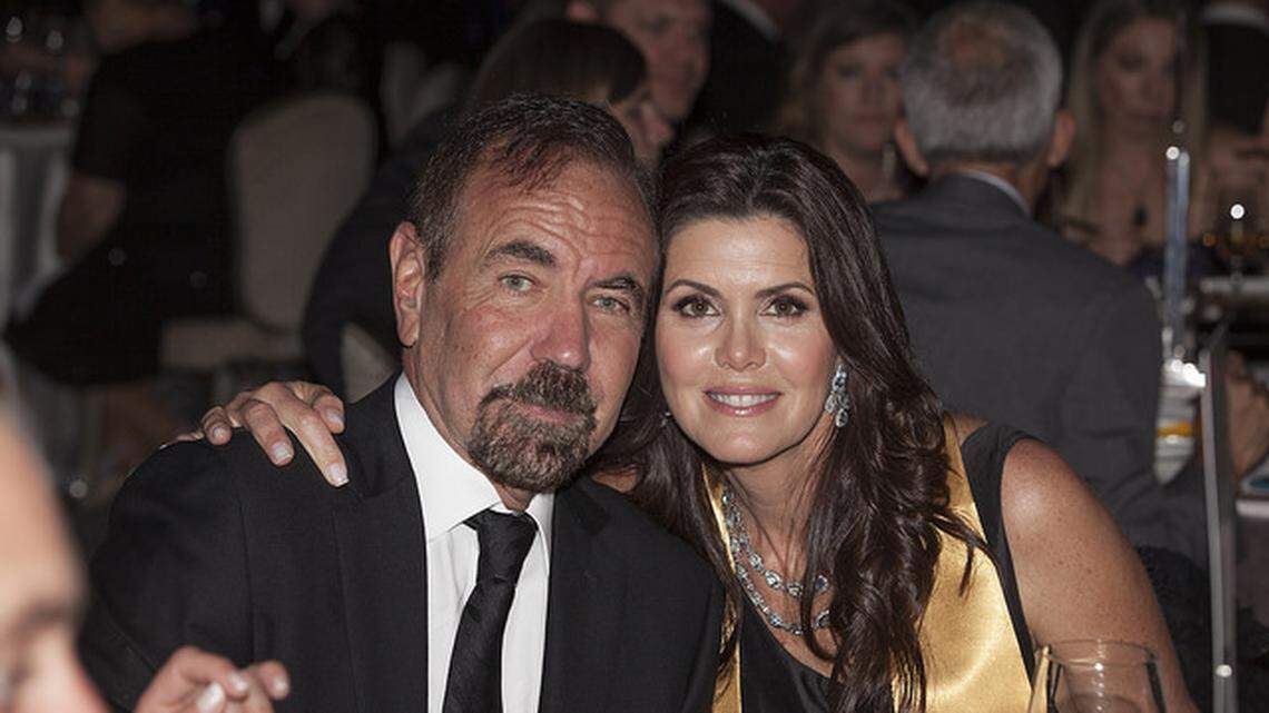 Jorge Pérez and his wife, Darlene Boytell-Pérez, attend the 15th Annual Torch Awards Gala in Miami on March 19, 2016, when she was named Alumna of the Year by the FIU Alumni Association.