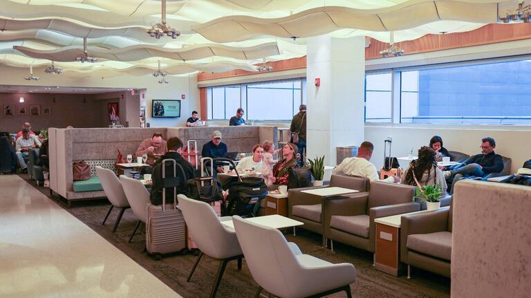 Let’s peek inside a new VIP Sky Club at Miami’s airport. What’s behind the doors?