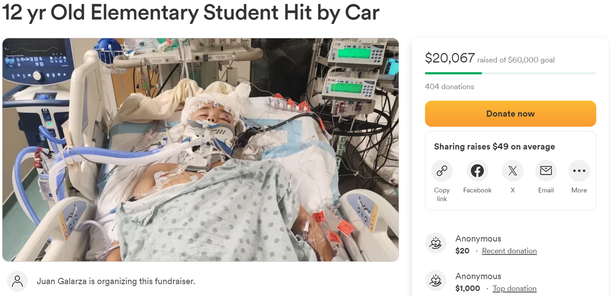 Mathayus C. Rueda, 12, died days after a car struck him near Biscayne Gardens Elementary, 560 NW 151st St., on Thursday, Feb. 15, 2024, Miami-Dade police said.