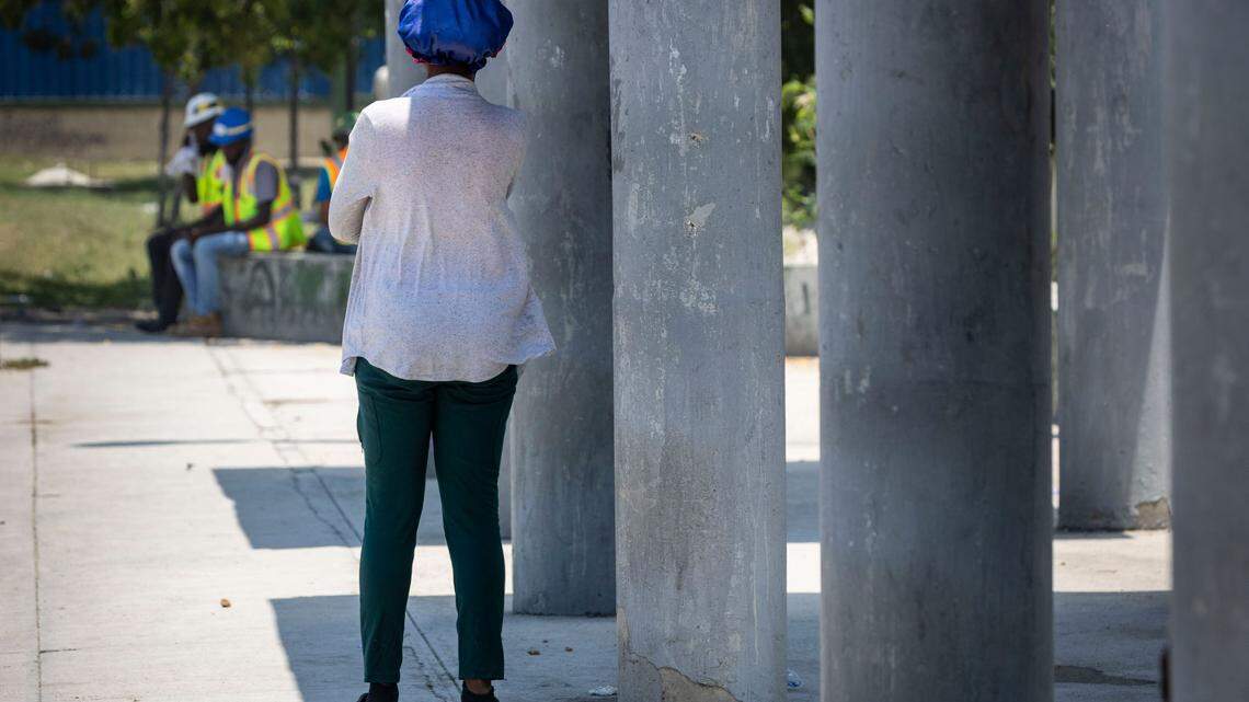 Marlene, 52, a mother of four, was dragged and beaten by several armed men who raped her. A mother of four, she later found out she was HIV positive from the assault, which has left her living on the streets of Port-au-Prince, Haiti.