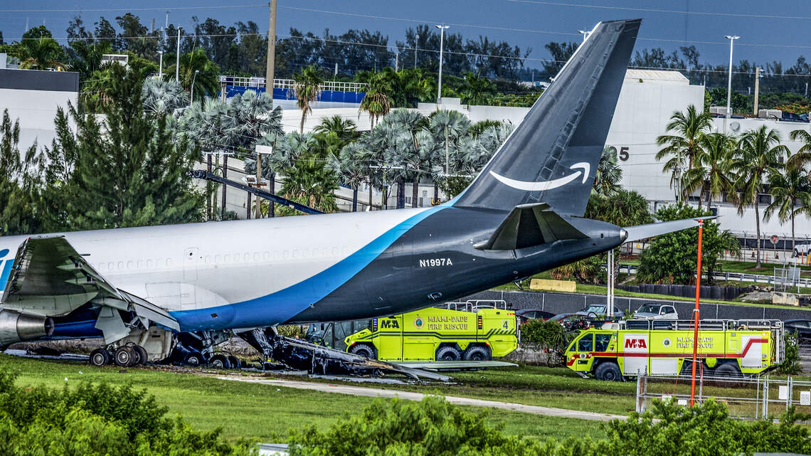 Cargo plane that crashed in Miami was operated by a North Carolina company