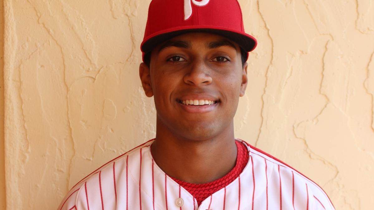 Monsignor Pace shortstop Sammy Infante.