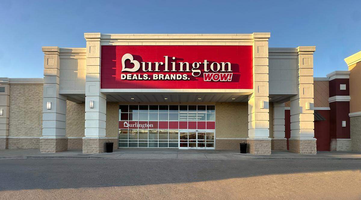 A Burlington store front. The discount retailer is opening two locations in the Miami area in the fall of 2024.