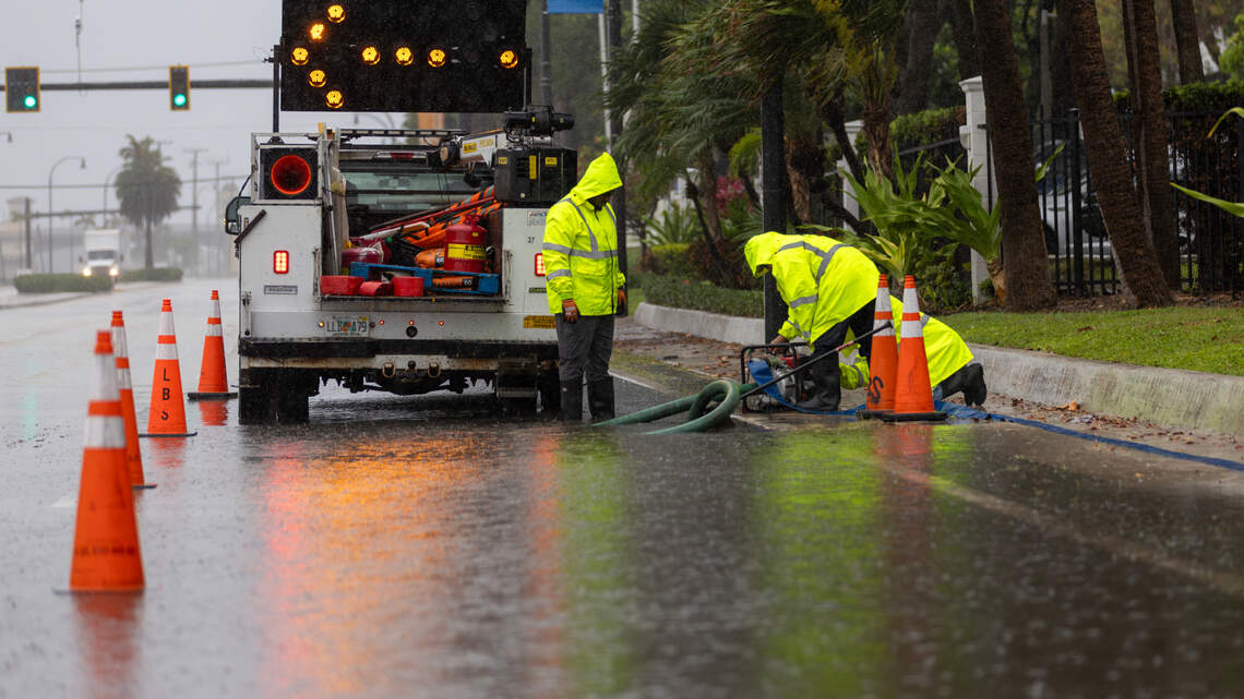 El sur de Florida está bajo alerta de inundaciones por lluvias intensas