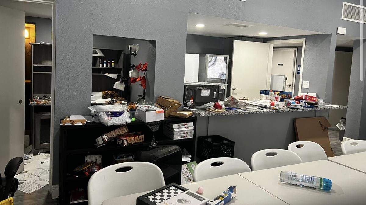 The Miami Police Department’s Police Athletic League Center was broken into and robbed Thursday. Several items were taken including televisions and computers.