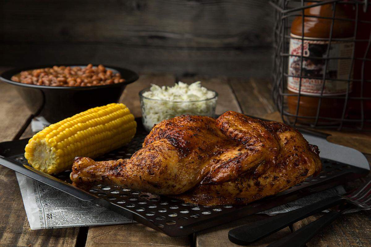 Half chicken at Shorty’s Bar-B-Q