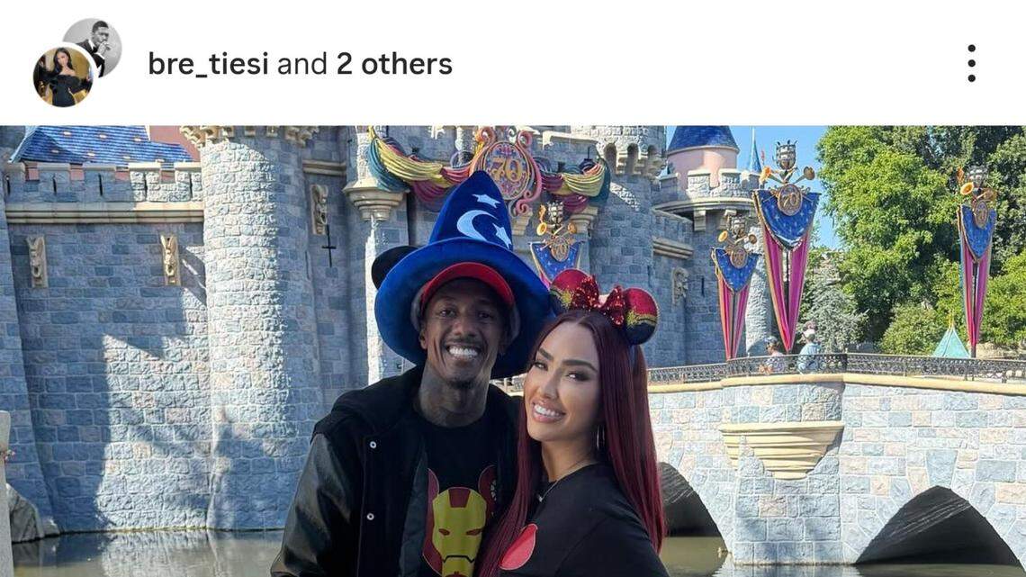 nick cannon with bre tiesi