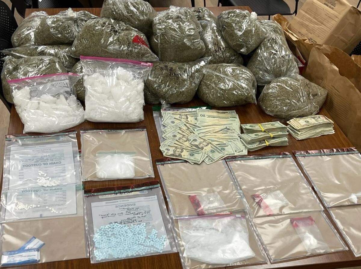 Charlotte County Sheriff’s deputies, along with SWAT teams from Charlotte and Collier counties found about six pounds of methamphetamine along with fentanyl, oxycodone, synthetic cannabinoids and other drug paraphernalia in a house on Ohara Drive on Aug. 9, 2022, according to an arrest report.
