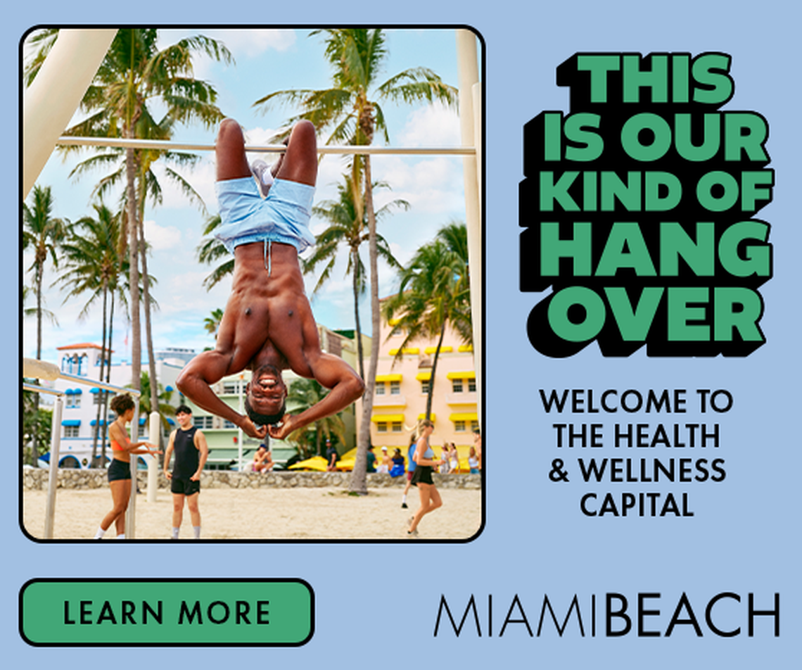 An image from the new Miami Beach spring break marketing campaign.