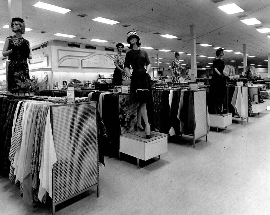 Inside a Miami Sears store in 1964.