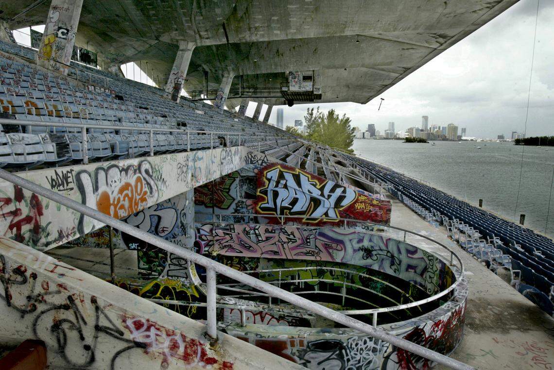Miami Marine Stadium in 2006.