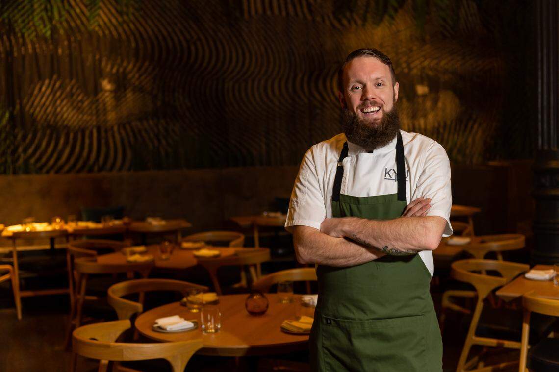 Executive chef Chris Arellanes leads the kitchen at KYU.