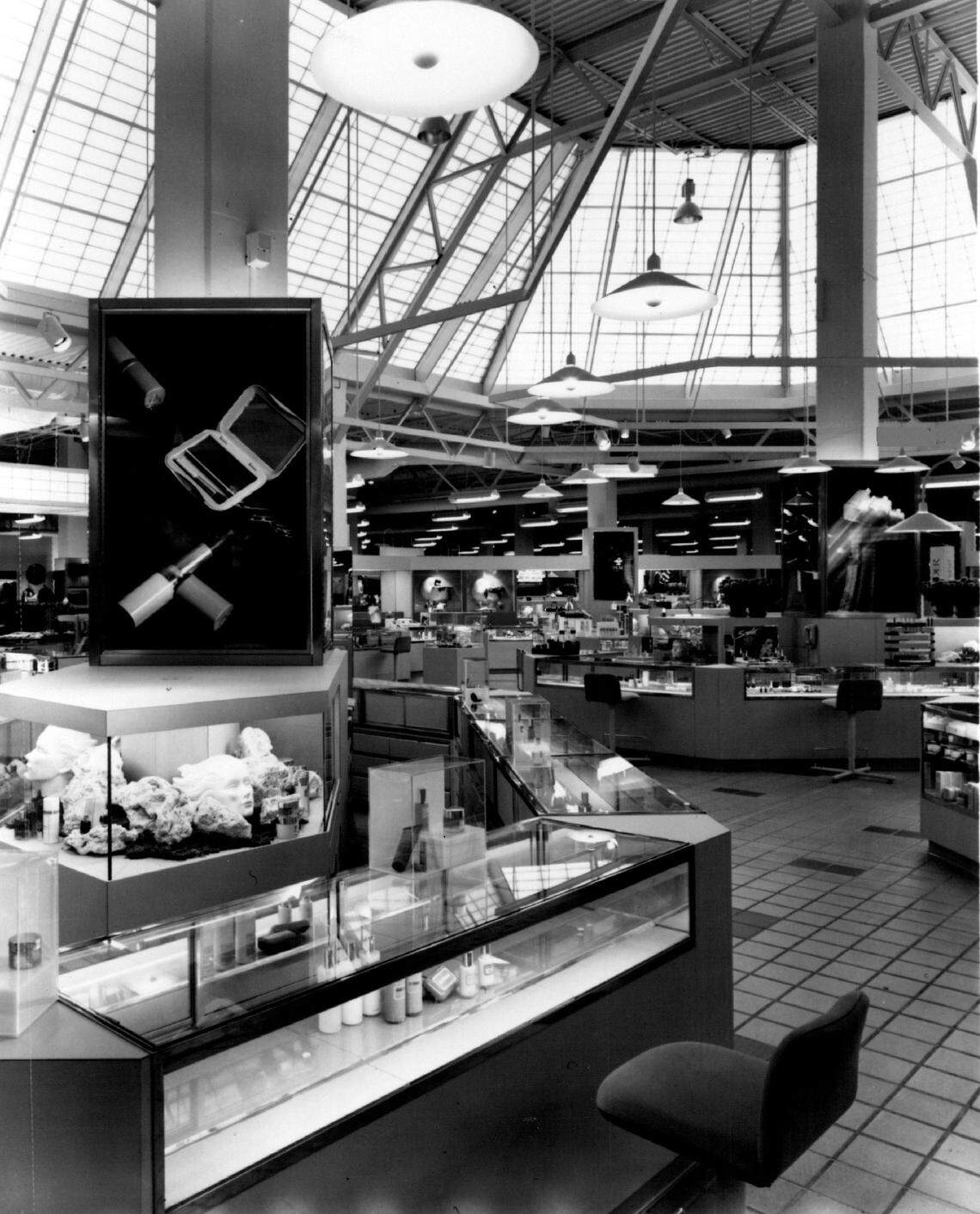 Atrium area in a Miami-Dade Burdines.