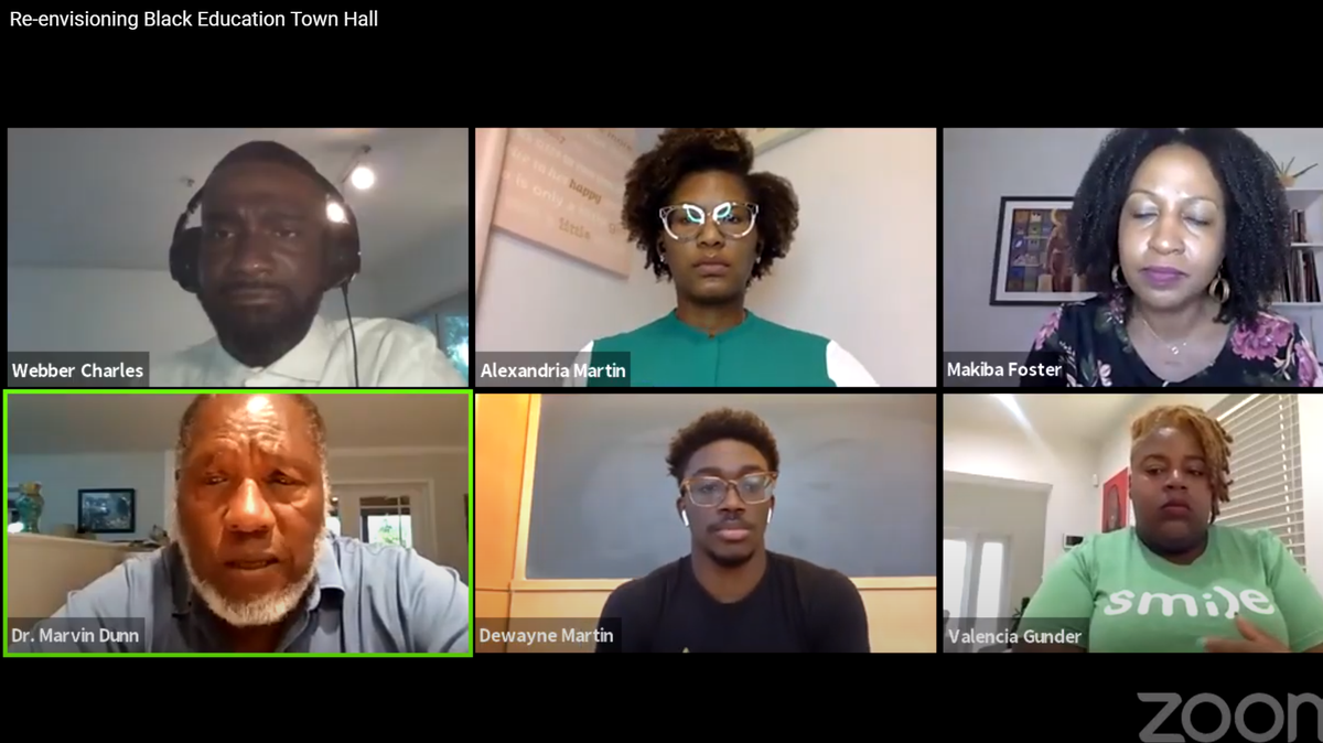 Miami-Dade black leaders discussed solutions to racial inequality in Miami-Dade County Public School teaching in the Re-envisioning Black Education Town Hall.